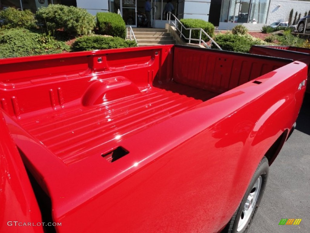 2012 Sierra 1500 Regular Cab 4x4 - Fire Red / Dark Titanium photo #10