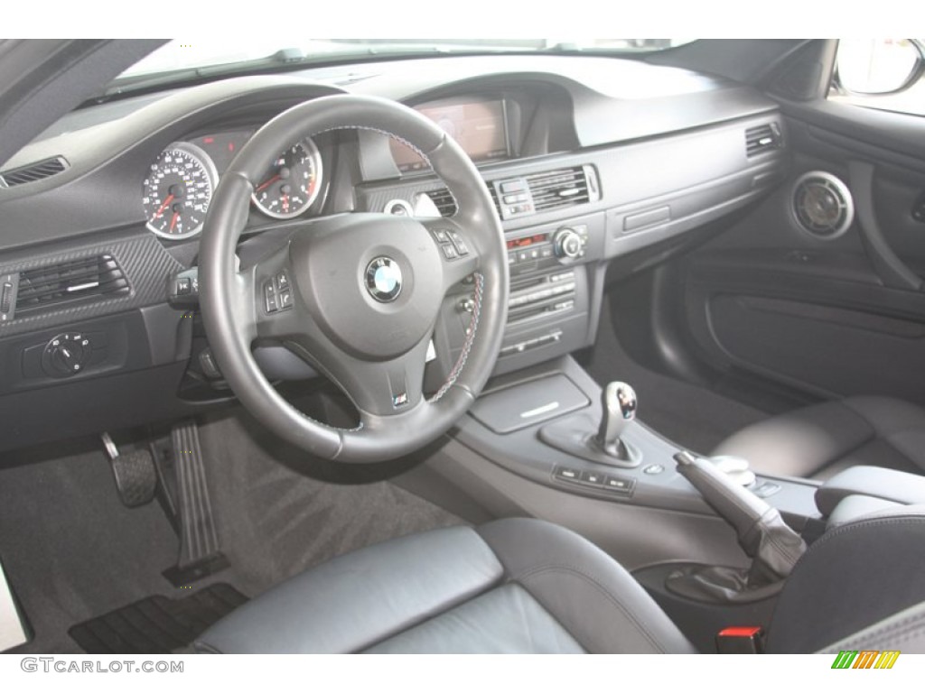 2008 BMW M3 Coupe Black Dashboard Photo #55020621