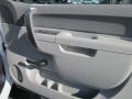 Dark Titanium 2012 Chevrolet Silverado 2500HD Work Truck Extended Cab 4x4 Door Panel