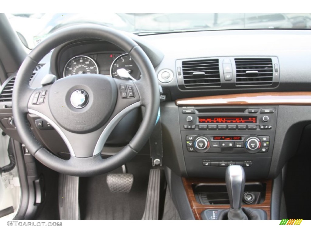 2008 1 Series 128i Convertible - Alpine White / Black photo #11