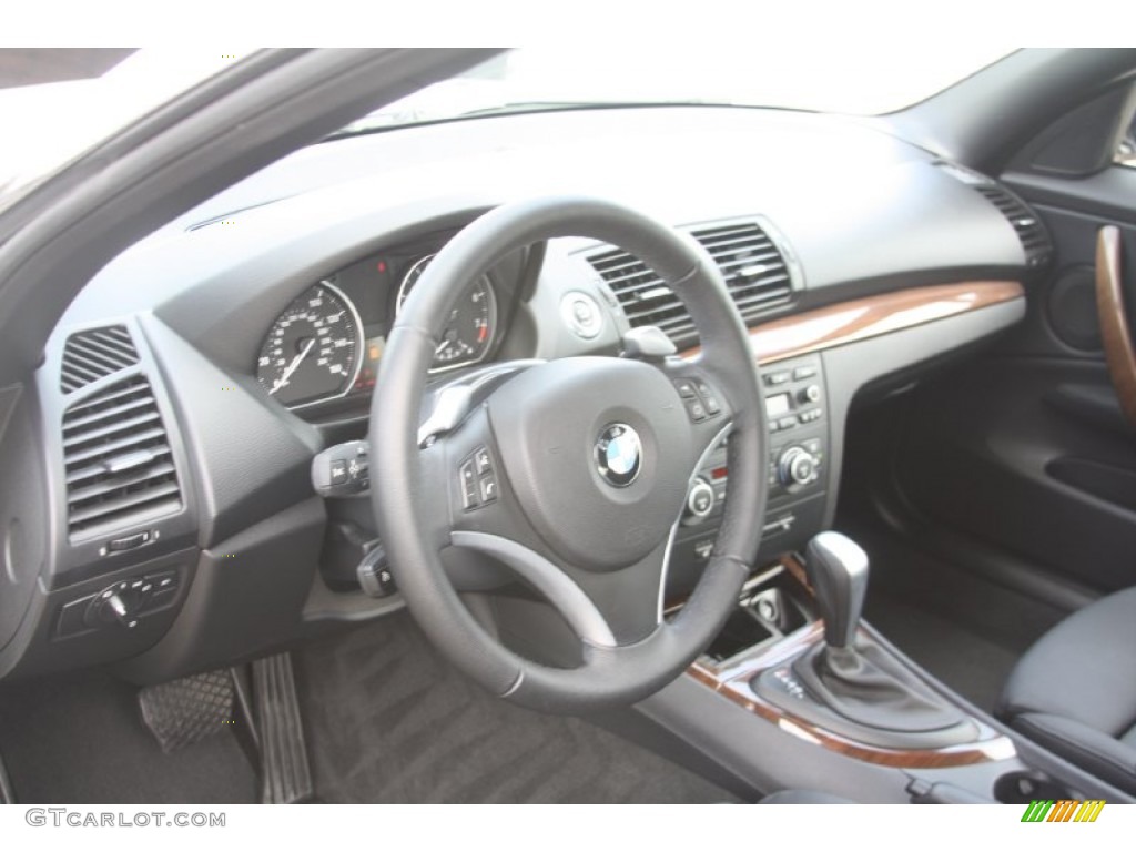 2008 1 Series 128i Convertible - Alpine White / Black photo #13