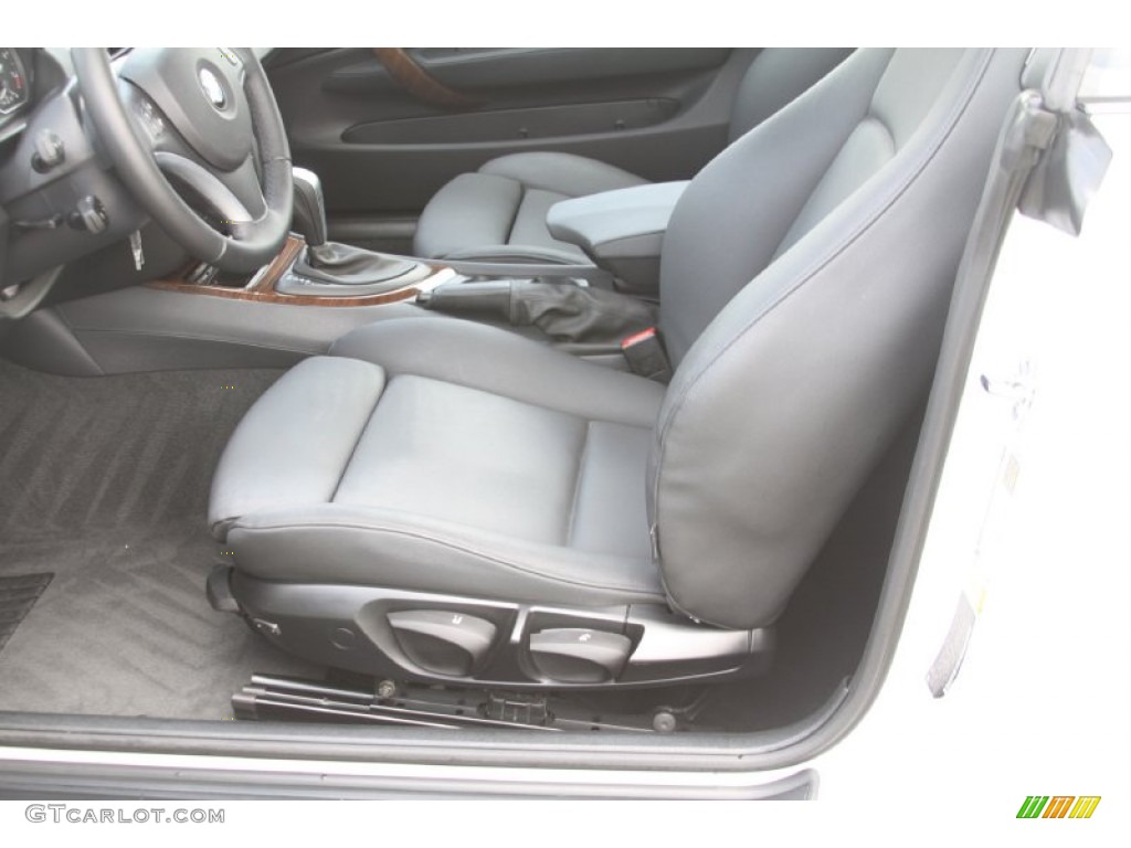 2008 1 Series 128i Convertible - Alpine White / Black photo #14