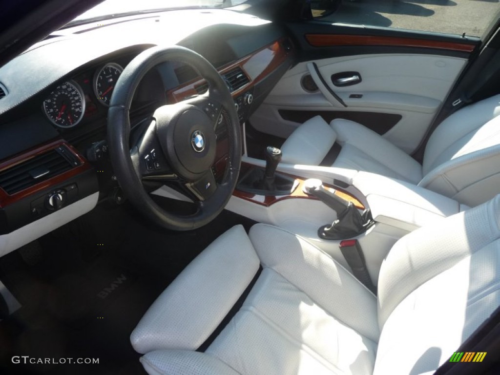 Silverstone Interior 2008 BMW M5 Sedan Photo #55023729