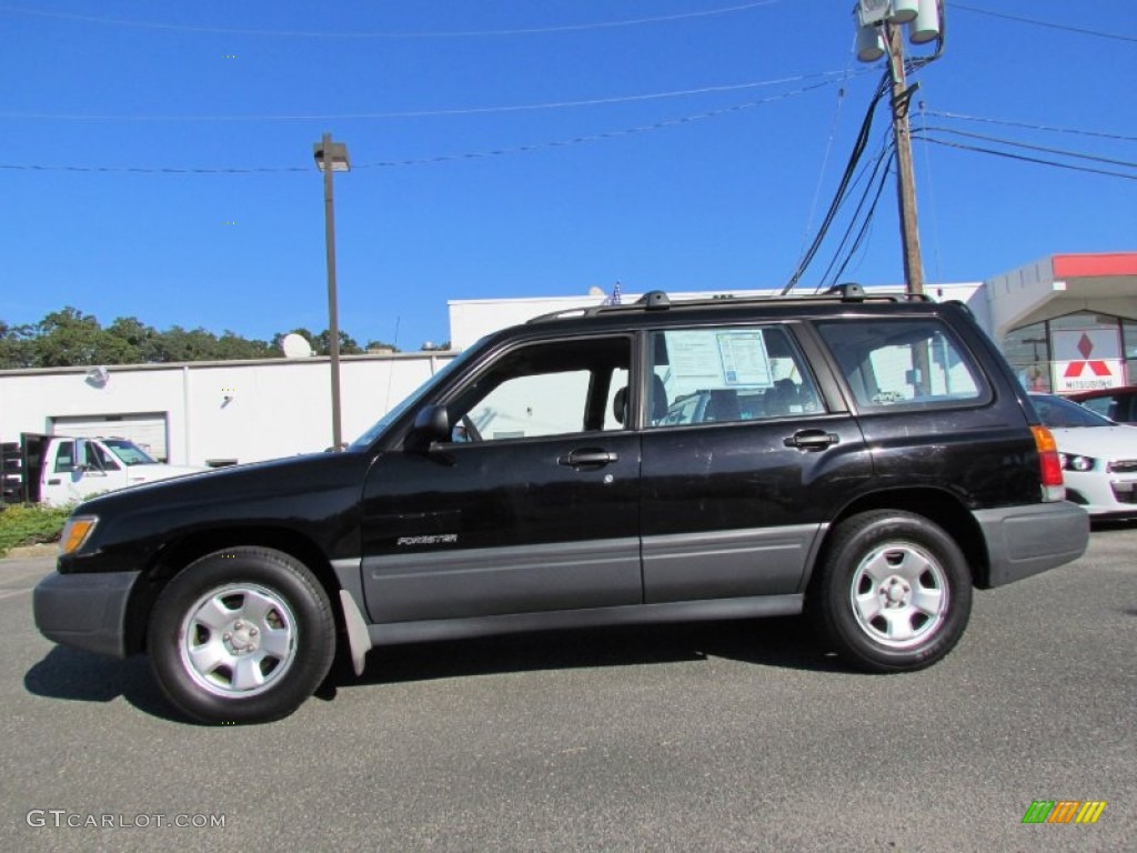 Diamond Black Pearl 2000 Subaru Forester 2.5 L Exterior Photo #55024236