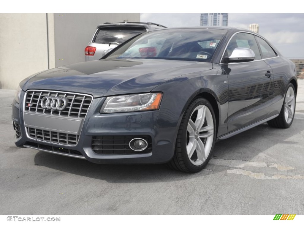 Meteor Grey Pearl Effect 2009 Audi S5 4.2 quattro Exterior Photo #55024248
