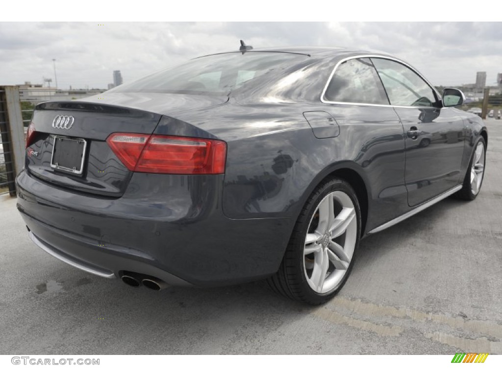 Meteor Grey Pearl Effect 2009 Audi S5 4.2 quattro Exterior Photo #55024311