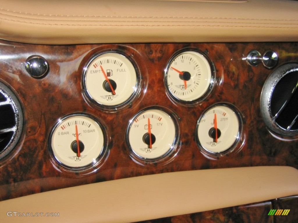 2001 Bentley Arnage Red Label Gauges Photo #55024512