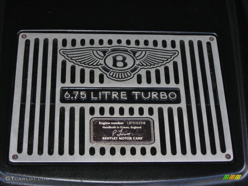 2001 Bentley Arnage Red Label 6.75 Liter Turbocharged OHV 16-Valve V8 Engine Photo #55024635