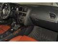 Tuscan Brown Silk Nappa Leather Dashboard Photo for 2009 Audi S5 #55024671