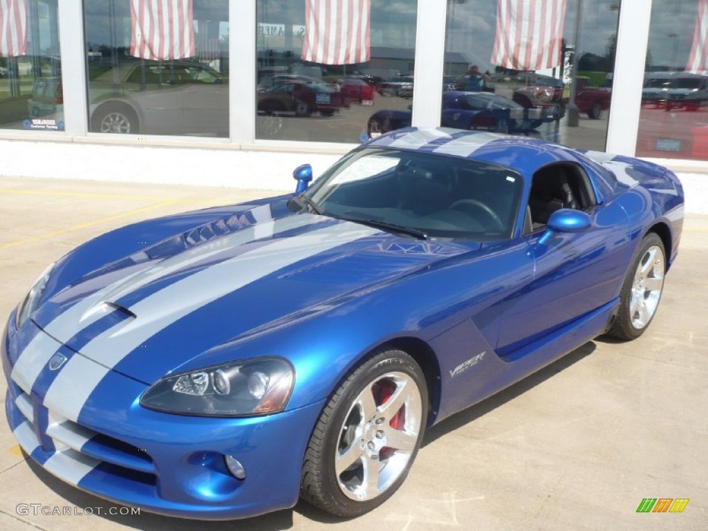 Viper GTS Blue 2006 Dodge Viper SRT-10 Coupe Exterior Photo #55024782