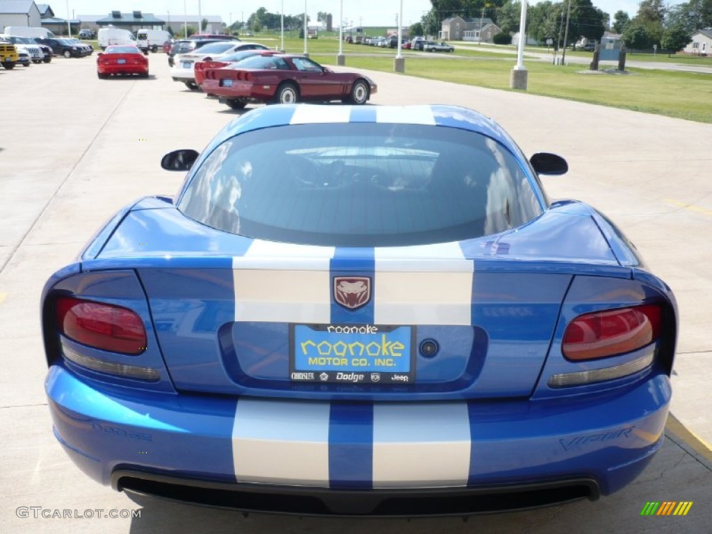 2006 Viper SRT-10 Coupe - Viper GTS Blue / Black/Black photo #12