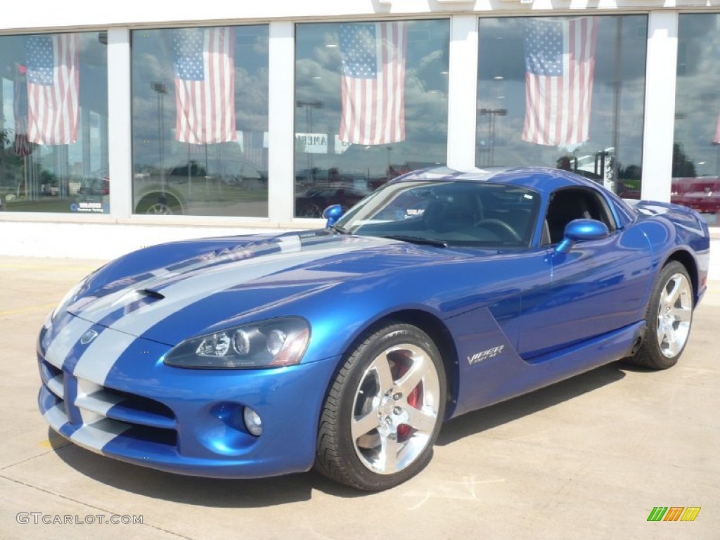 Viper GTS Blue 2006 Dodge Viper SRT-10 Coupe Exterior Photo #55024851