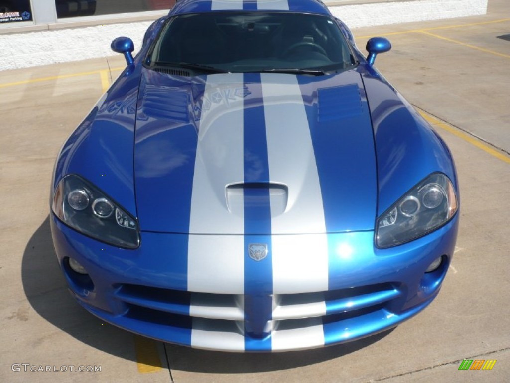 2006 Viper SRT-10 Coupe - Viper GTS Blue / Black/Black photo #19