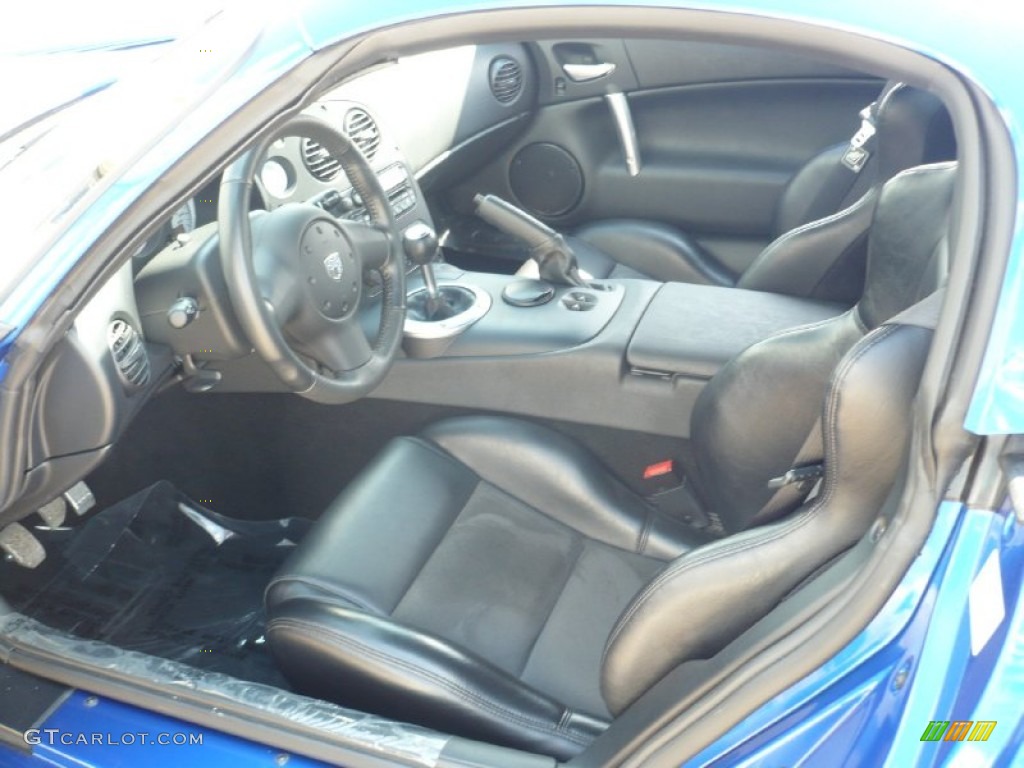 Black/Black Interior 2006 Dodge Viper SRT-10 Coupe Photo #55024944