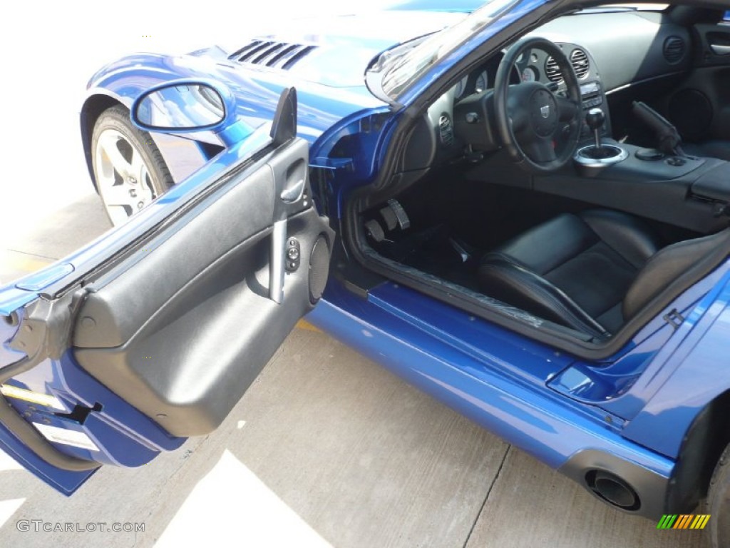 Black/Black Interior 2006 Dodge Viper SRT-10 Coupe Photo #55024953