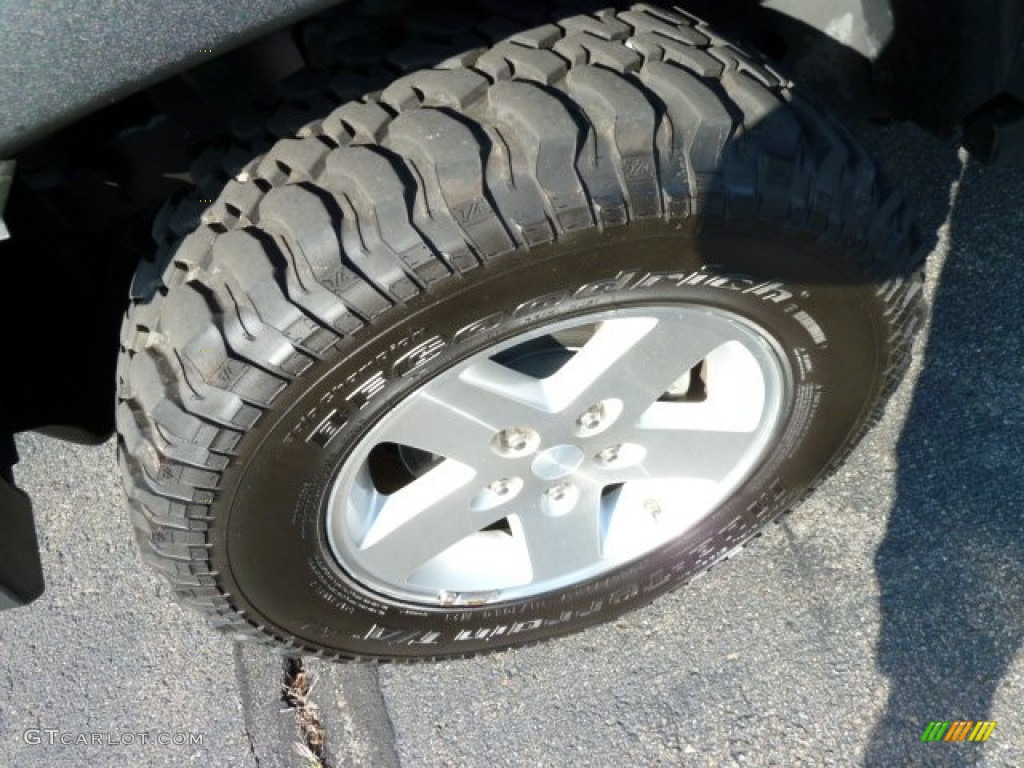 2009 Jeep Wrangler Rubicon 4x4 Wheel Photo #55026108