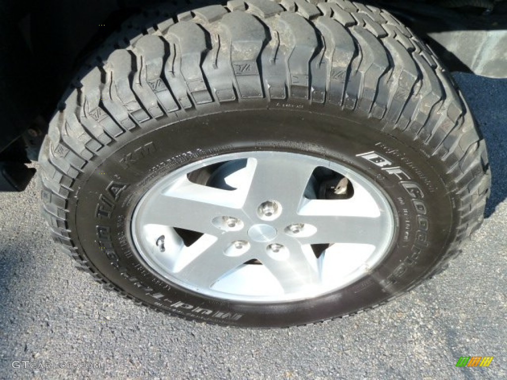 2009 Jeep Wrangler Rubicon 4x4 Wheel Photo #55026117
