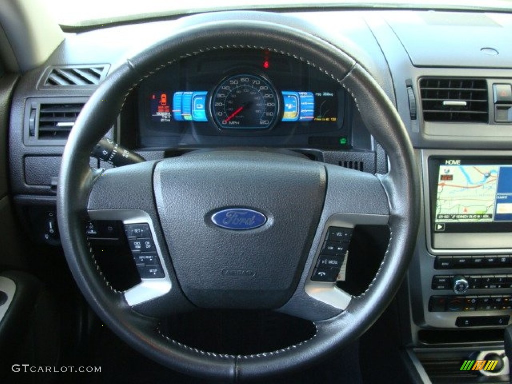 2010 Fusion Hybrid - Sterling Grey Metallic / Charcoal Black photo #10