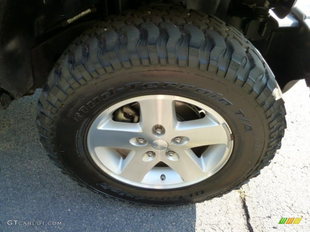 2009 Jeep Wrangler Rubicon 4x4 Wheel Photo #55026135