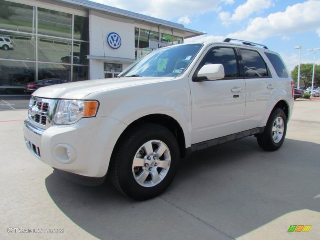 White Suede Ford Escape