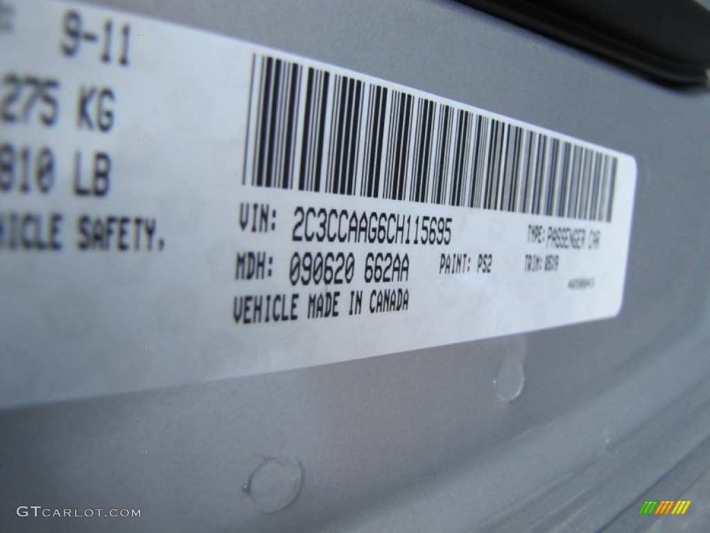 2012 300  - Bright Silver Metallic / Black photo #11