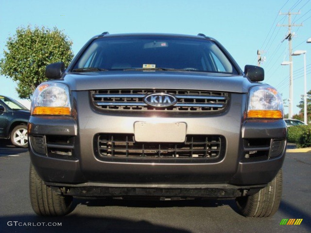 2006 Sportage LX V6 4x4 - Smoky Brown / Black photo #6