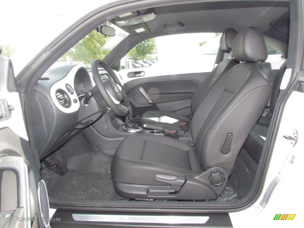Titan Black Interior 2012 Volkswagen Beetle 2.5L Photo #55028592
