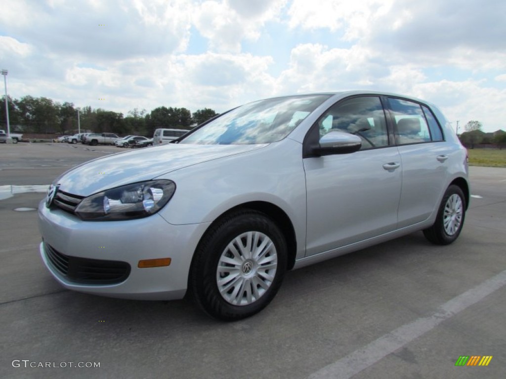 Reflex Silver Metallic 2012 Volkswagen Golf 4 Door Exterior Photo #55028631