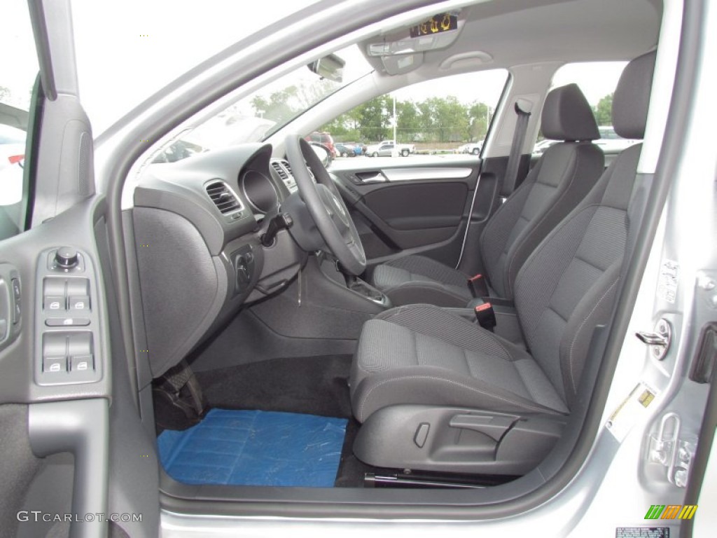 Titan Black Interior 2012 Volkswagen Golf 4 Door Photo #55028649