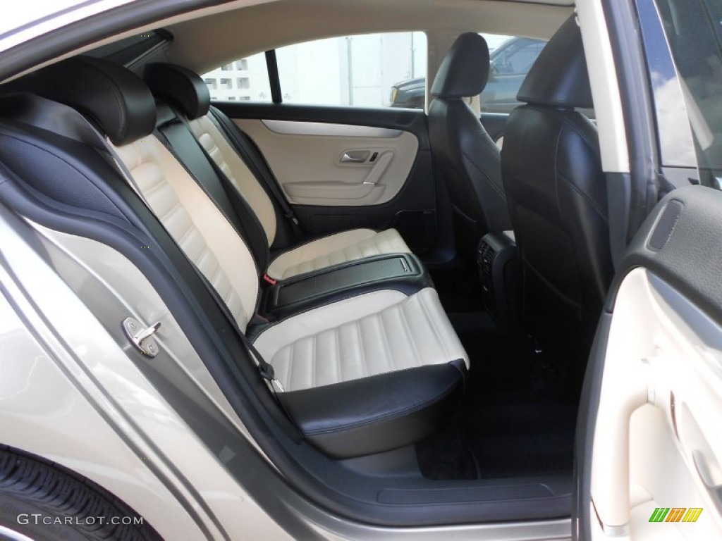 Cornsilk Beige Two-Tone Interior 2009 Volkswagen CC VR6 Sport Photo #55029360