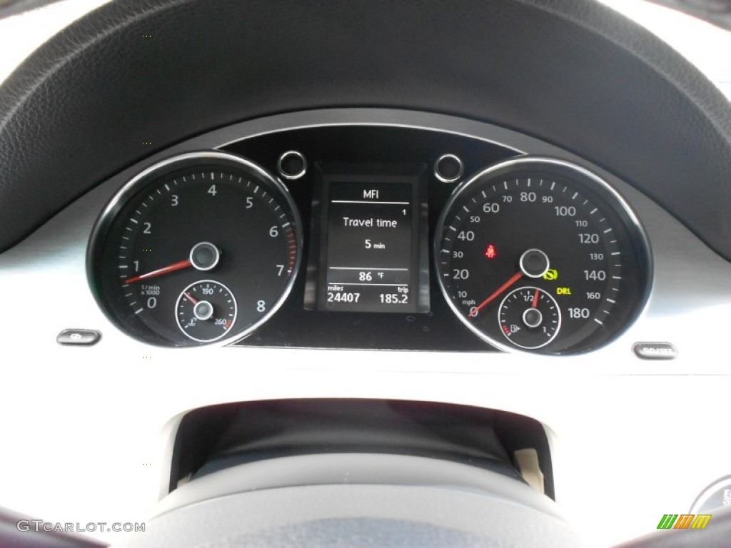 2009 Volkswagen CC VR6 Sport Gauges Photo #55029420