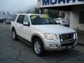 2010 White Platinum Tri-Coat Ford Explorer Eddie Bauer 4x4  photo #2