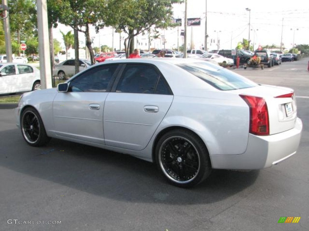 Sterling Silver 2003 Cadillac CTS Sedan Exterior Photo #55030707