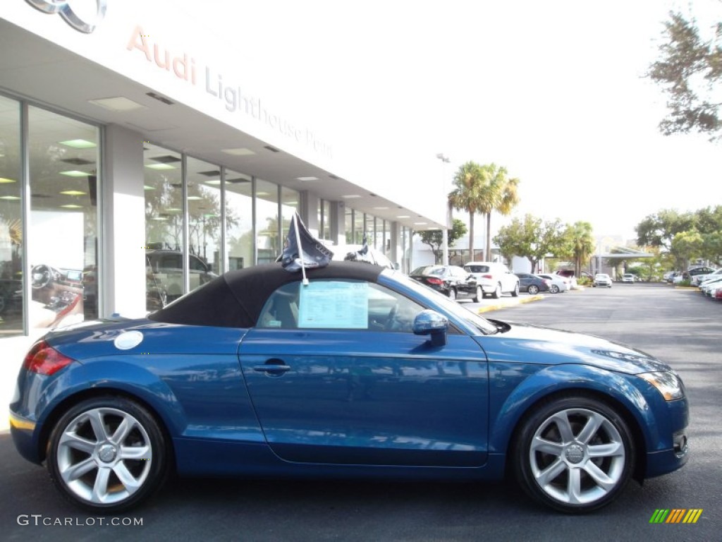 Ocean Blue Pearl Effect 2008 Audi TT 2.0T Roadster Exterior Photo #55030890