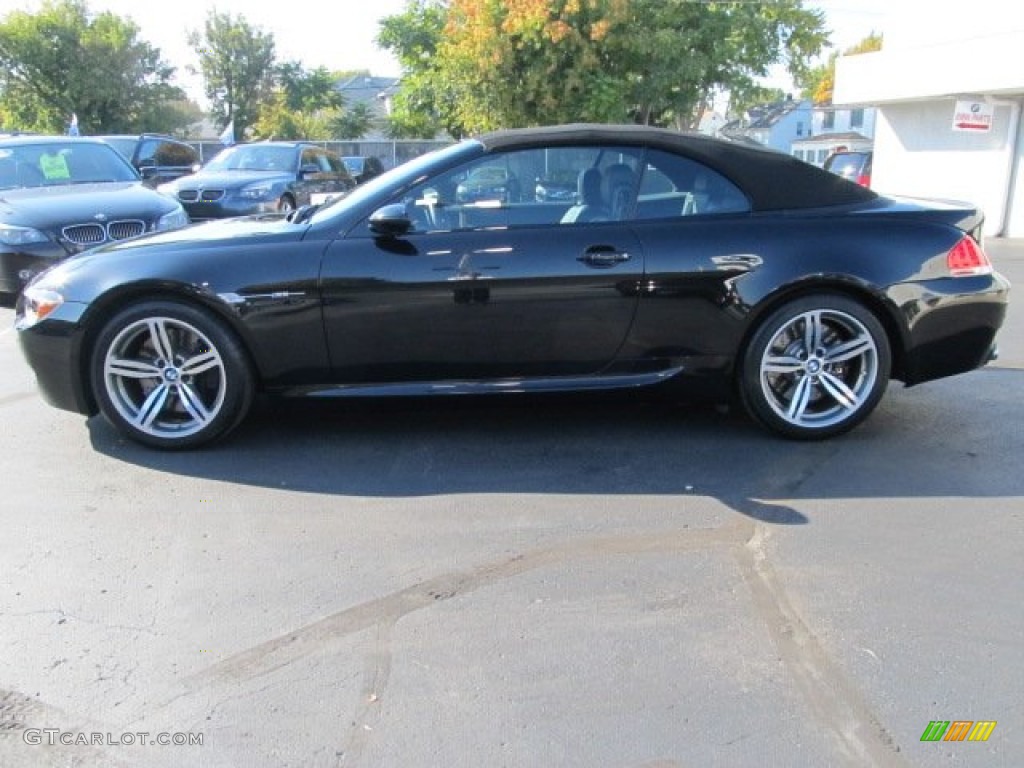 Black 2007 BMW M6 Convertible Exterior Photo #55031094