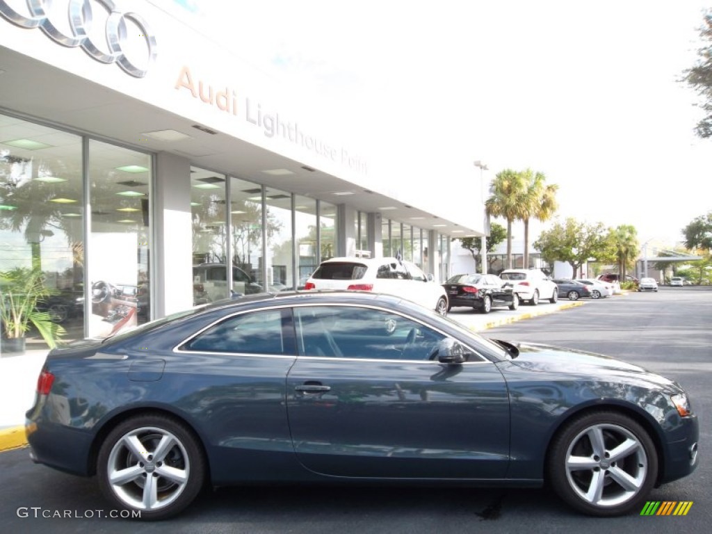 Meteor Grey Pearl 2009 Audi A5 3.2 quattro Coupe Exterior Photo #55031187