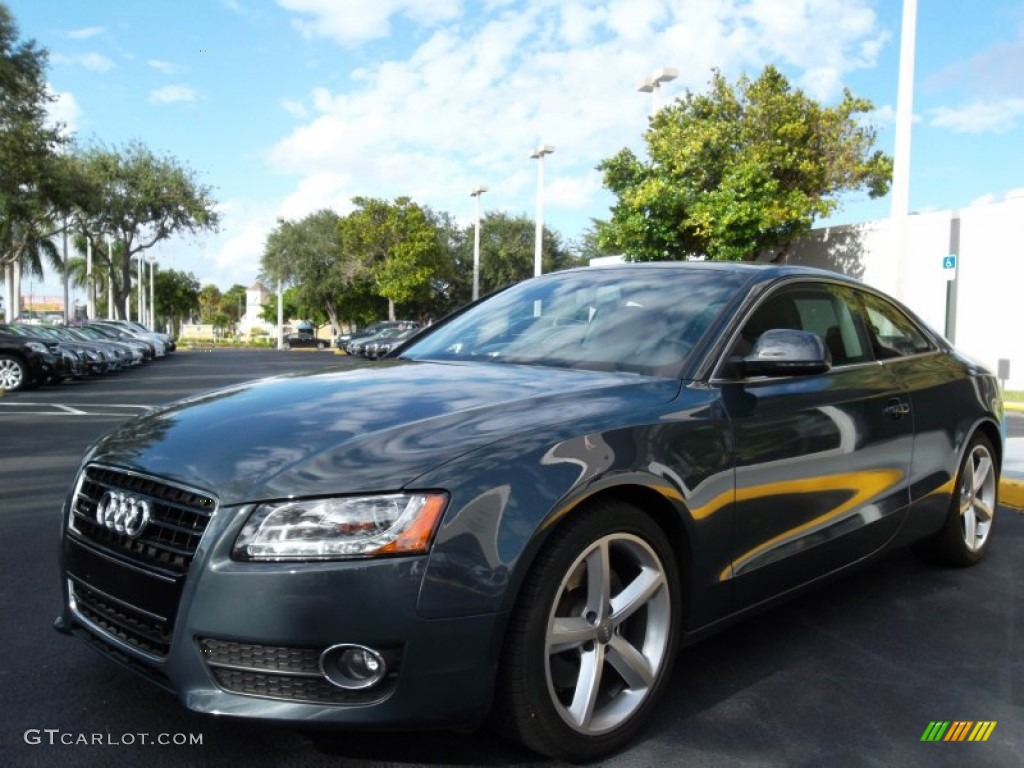 Meteor Grey Pearl 2009 Audi A5 3.2 quattro Coupe Exterior Photo #55031259