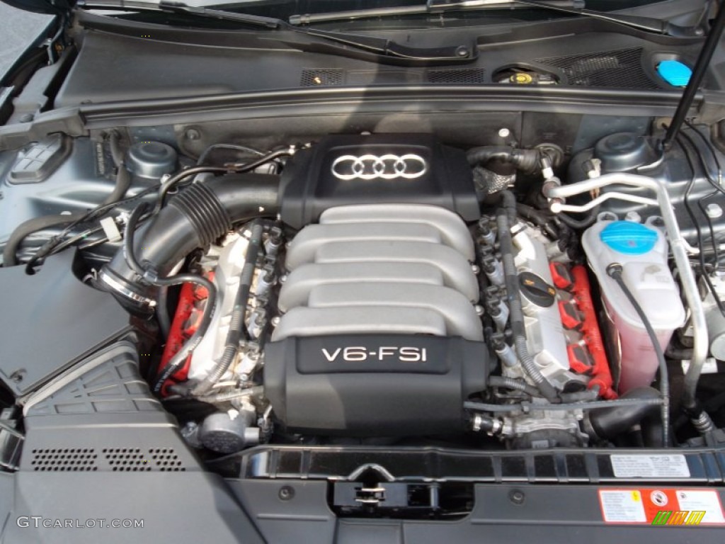 2009 Audi A5 3.2 quattro Coupe 3.2 Liter FSI DOHC 24-Valve VVT V6 Engine Photo #55031424