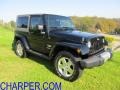 2009 Black Jeep Wrangler Sahara 4x4  photo #1