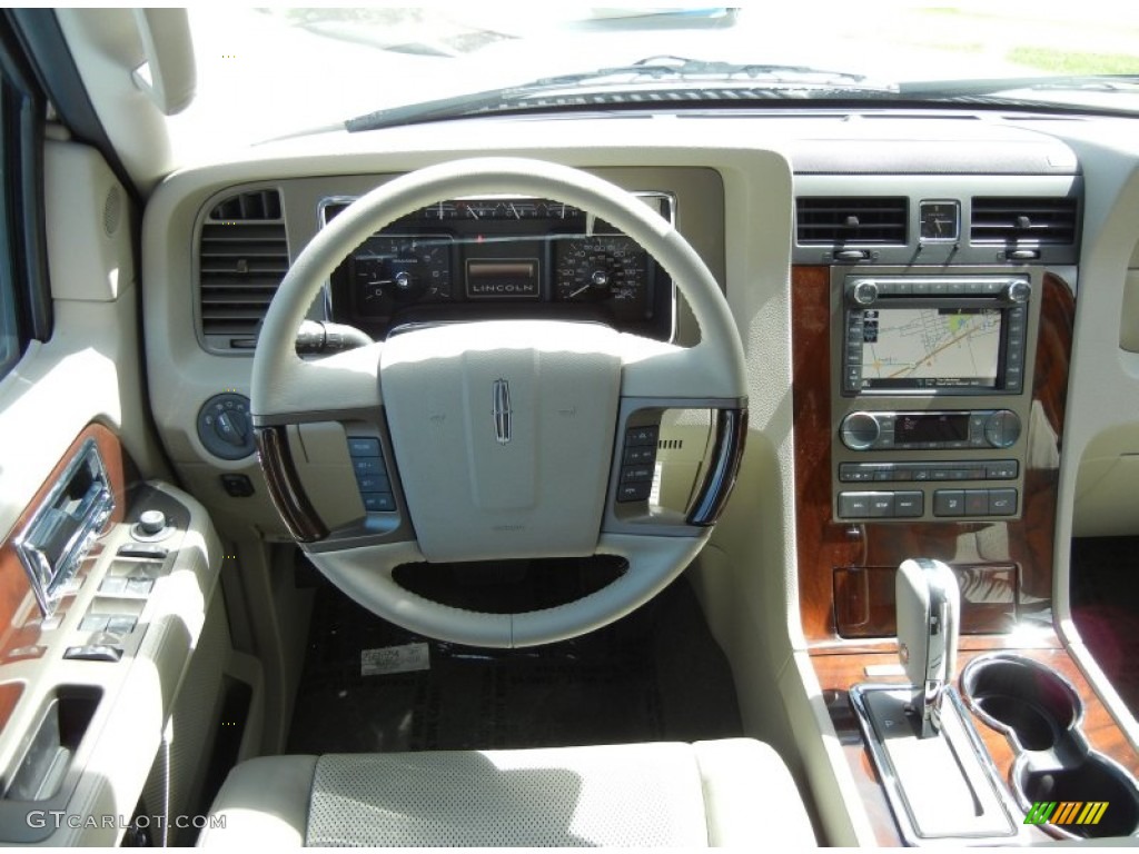 2012 Lincoln Navigator 4x2 Stone Dashboard Photo #55032996