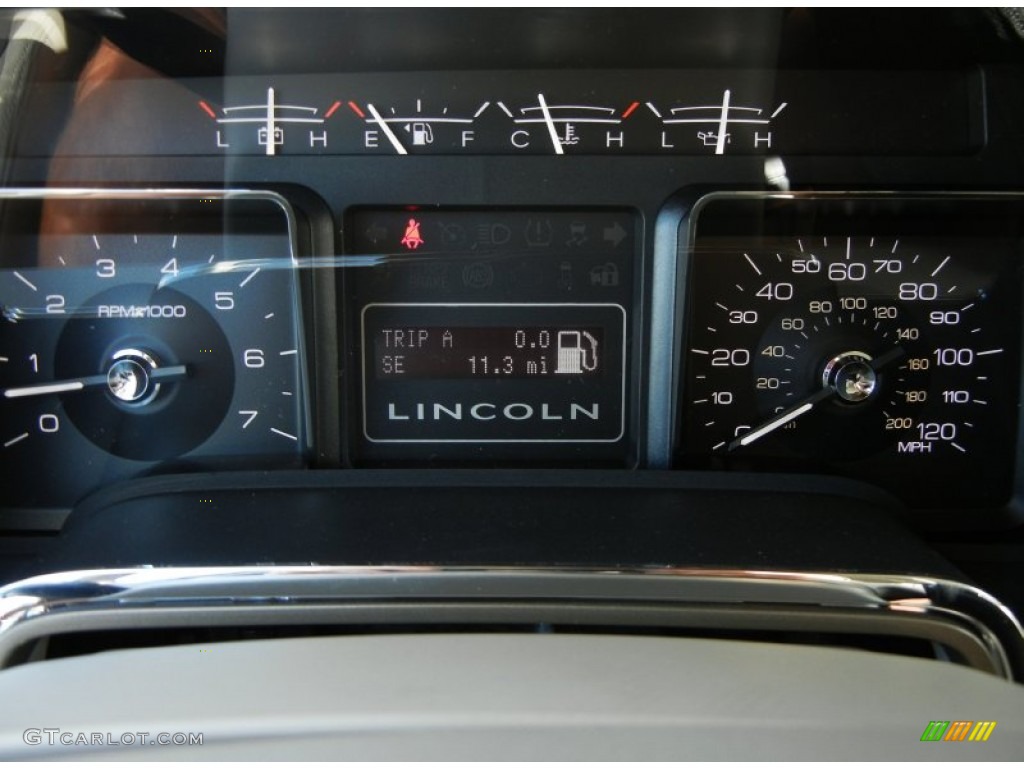 2012 Lincoln Navigator 4x2 Gauges Photo #55033005