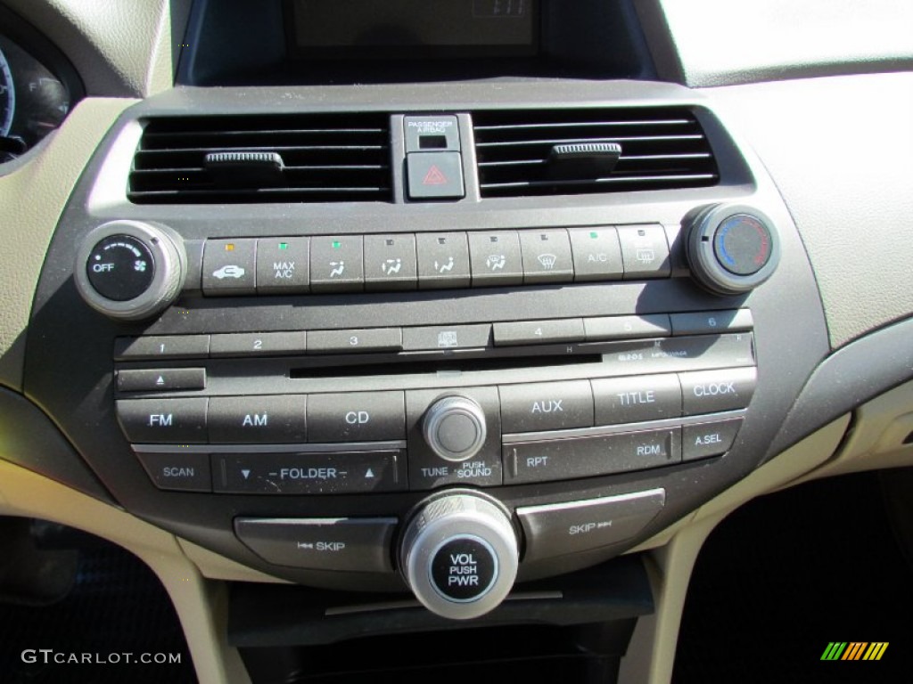 2009 Accord LX Sedan - Crystal Black Pearl / Gray photo #13
