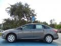2012 Sterling Grey Metallic Ford Focus SE Sedan  photo #2