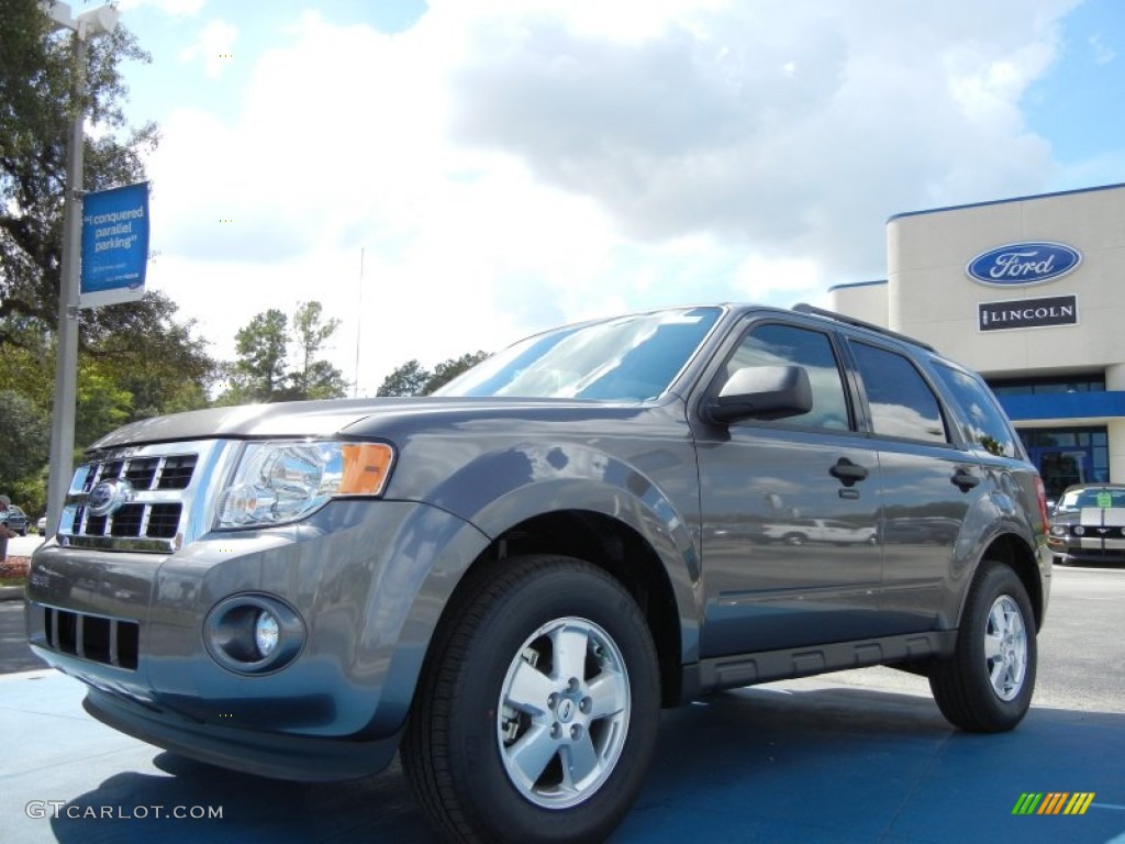 2012 Escape XLT V6 - Sterling Gray Metallic / Charcoal Black photo #1