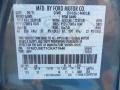  2012 Escape Limited Steel Blue Metallic Color Code UN