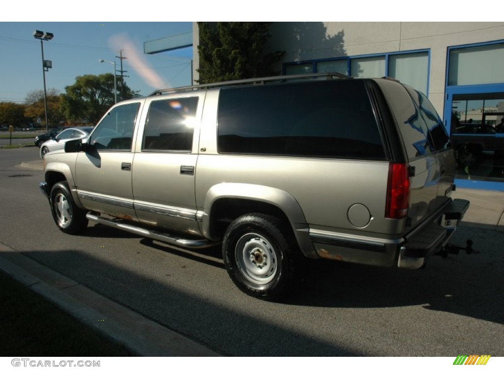 1999 Suburban K1500 LS 4x4 - Sunset Gold Metallic / Neutral photo #12
