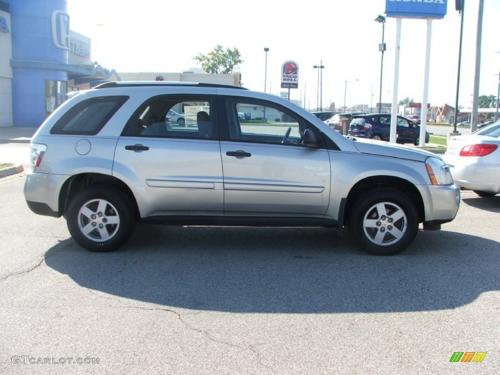 2007 Equinox LS AWD - Silverstone Metallic / Dark Gray photo #13