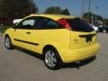 2001 Egg Yolk Yellow Ford Focus ZX3 Coupe  photo #4