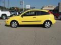 2001 Egg Yolk Yellow Ford Focus ZX3 Coupe  photo #14