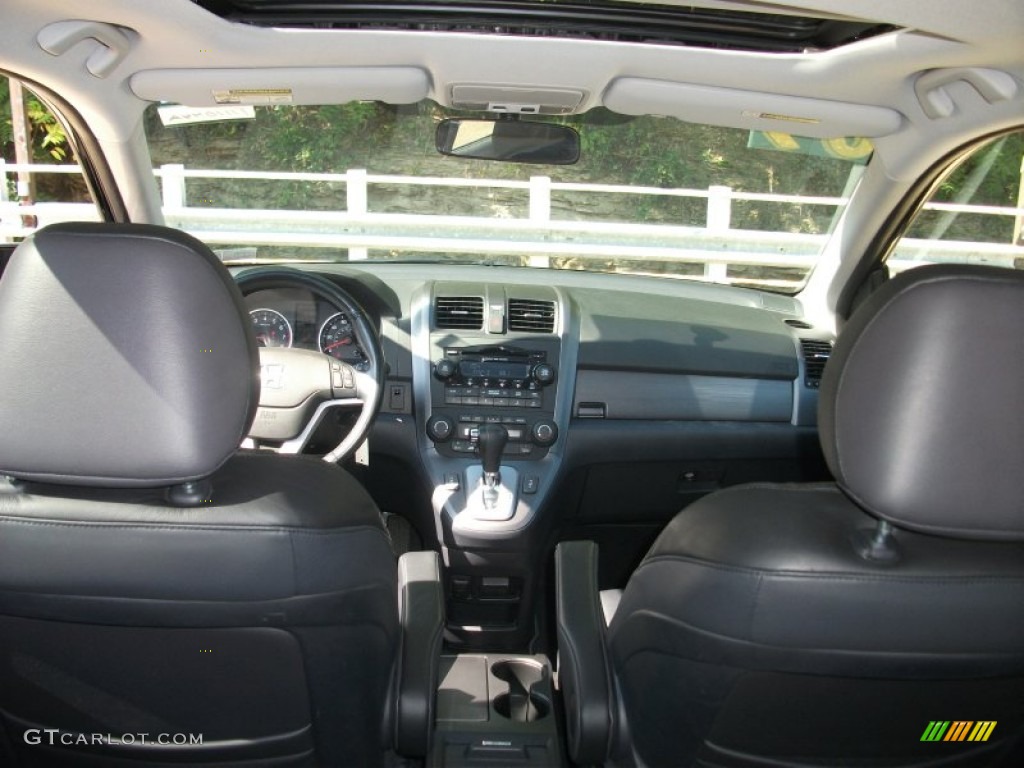 2009 CR-V EX-L 4WD - Crystal Black Pearl / Black photo #15